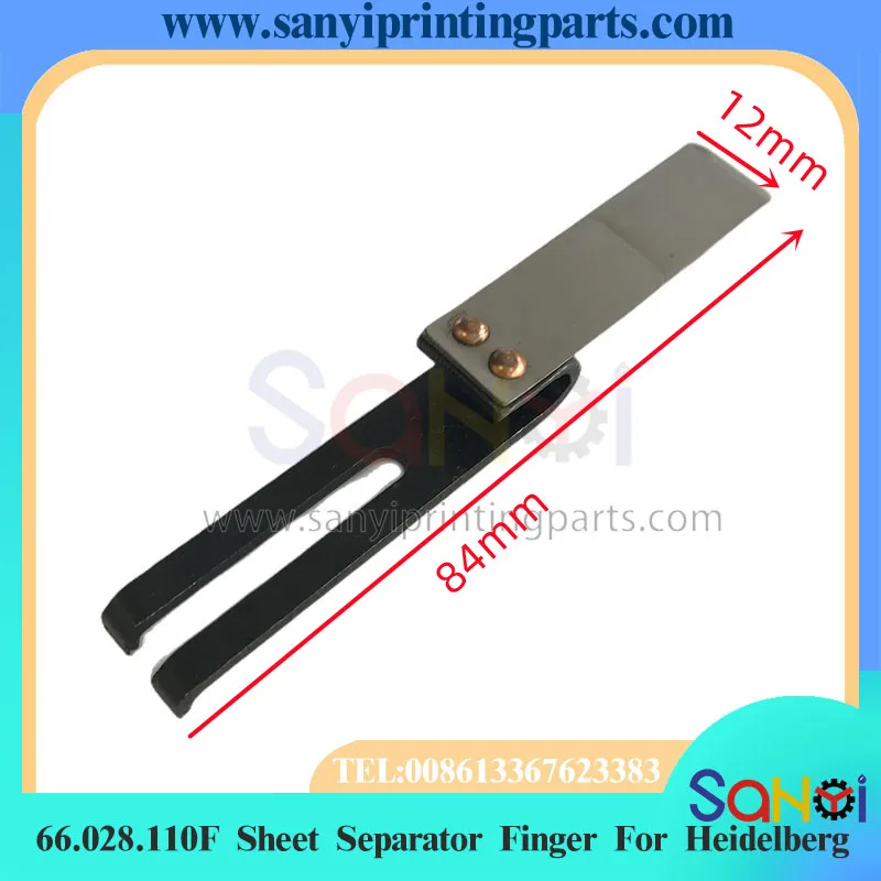 1 PCS Heidelberg Printing 66.028.110F Feeder Sheet Separator Finger For CD102 SM74 Machine Parts