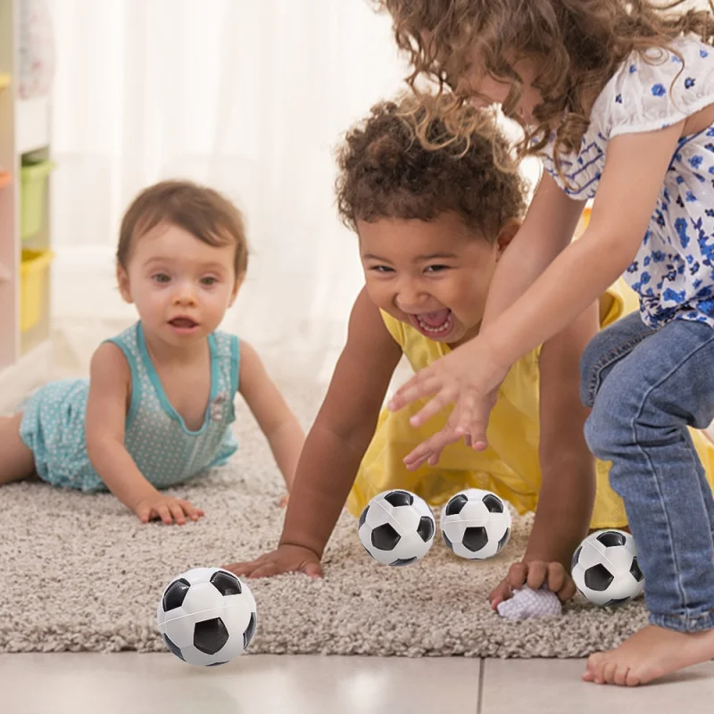 Balle de sport en PU pour enfants, éponge en mousse, évent de décompression, IkToy souligné, football, anti-souligné, relaxation, fête d'anniversaire, fournitures, 12 pièces