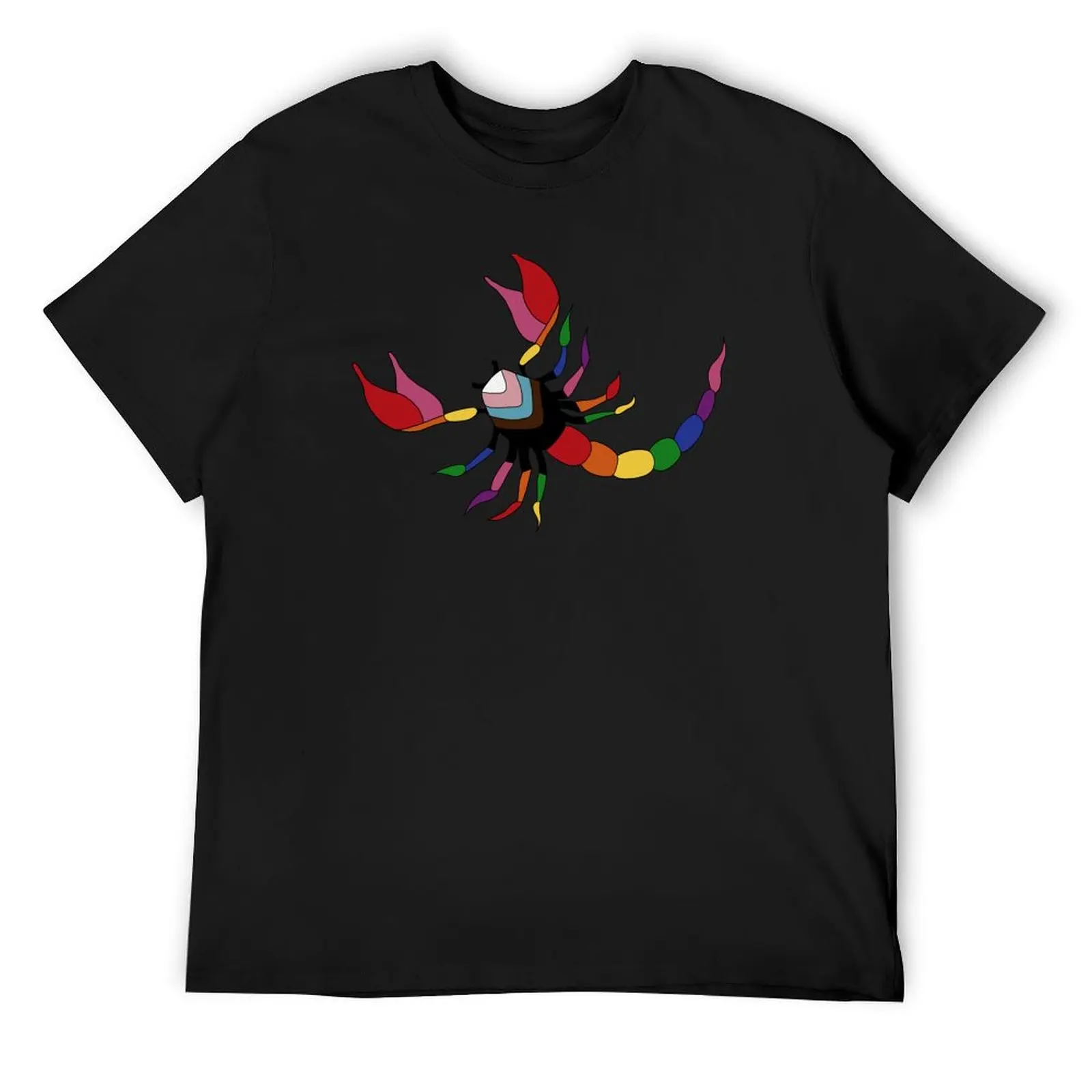 

Pride Scorpion T-Shirt graphic tee shirt luxury designer kawaii clothes anime stuff Short sleeve tee men