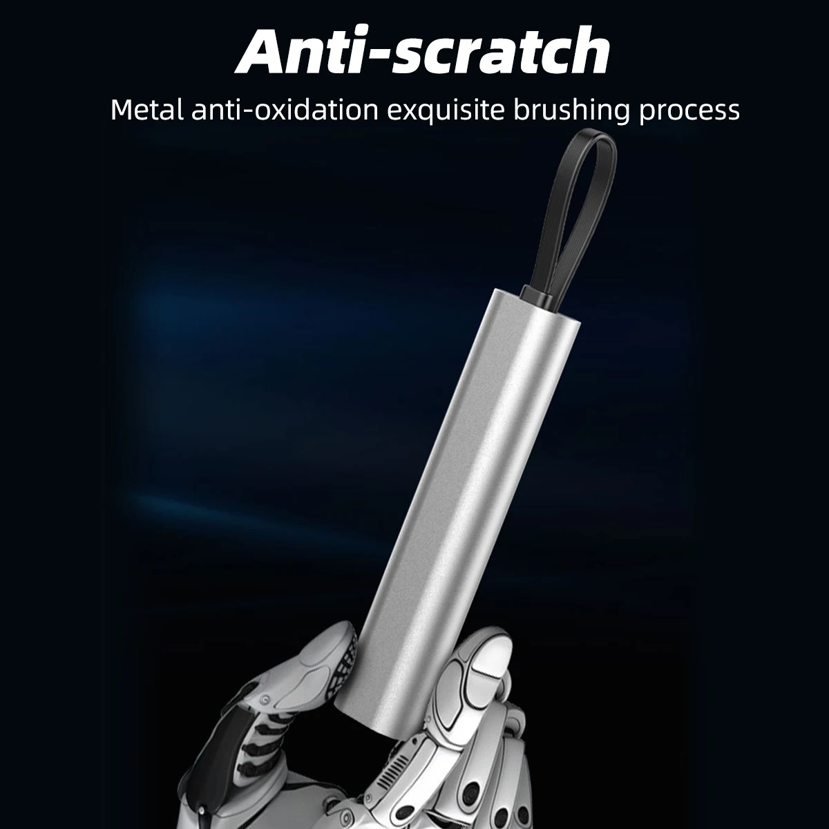 Kim Loại 3in1 Sạc Nhanh USB Cho iPhone Samsung Huawei Ẩn Đa Có Thể Thu Vào Micro USB C Cáp Sạc Quà Tặng Sáng Tạo