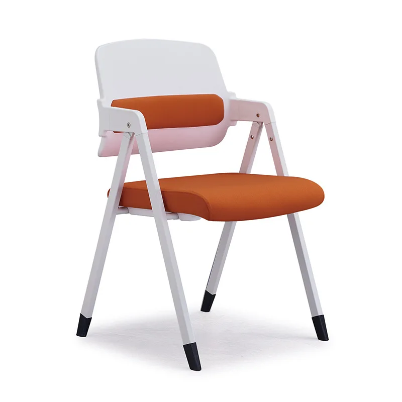 Folding training chair with table board