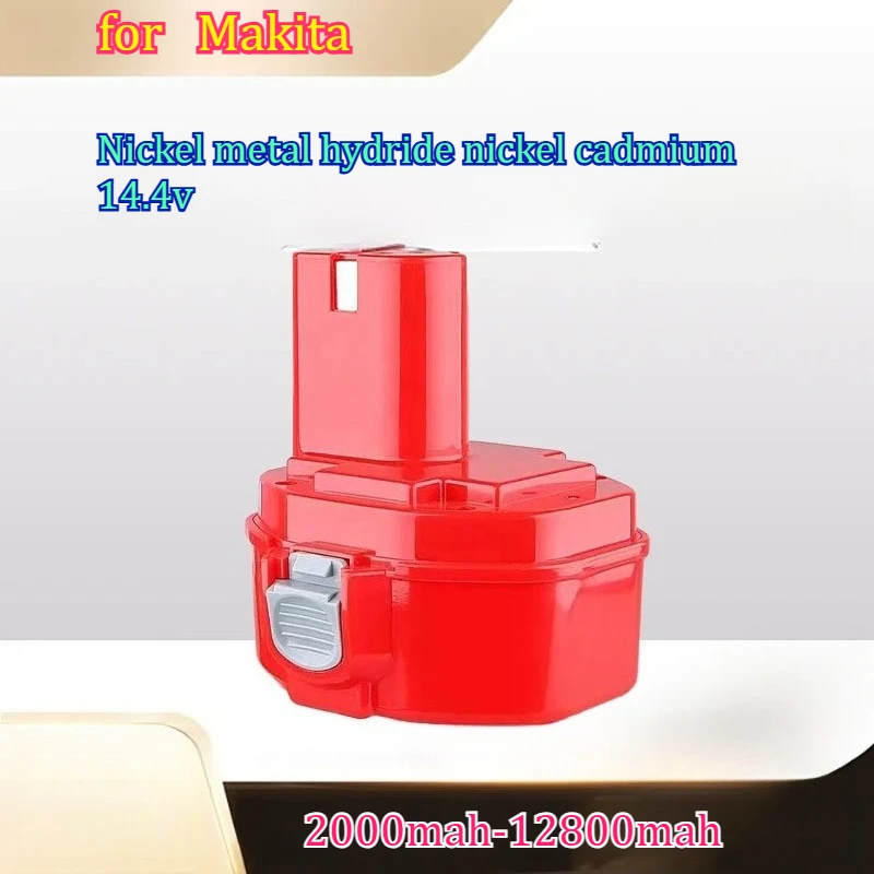 

12800mAh Suitable for Makita 14.4V ML1420 1422 for Makita Nickel Hydrogen Nickel Cadmium 14.4V Electric Tool Battery