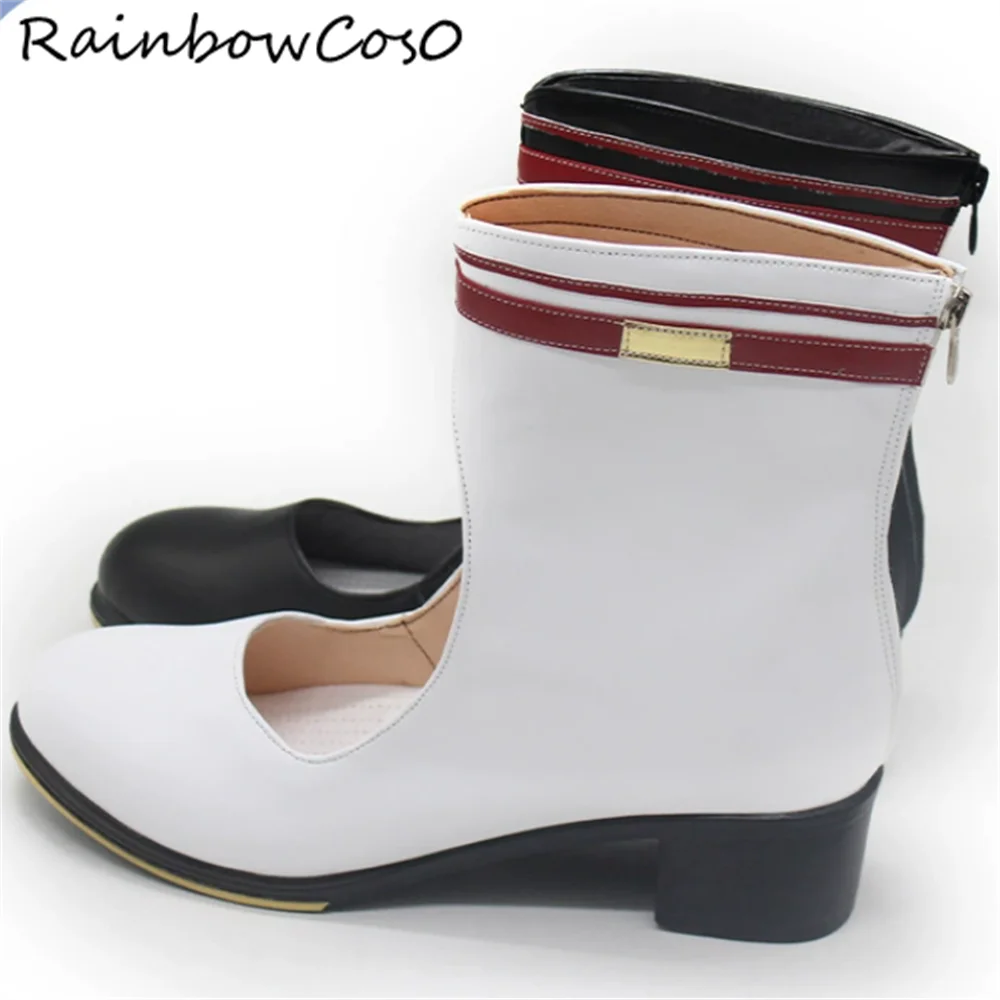 Curren Chan Umamusume joli Derby Cosplay chaussures bottes jeu Anime Halloween noël RainbowCos0 W4580