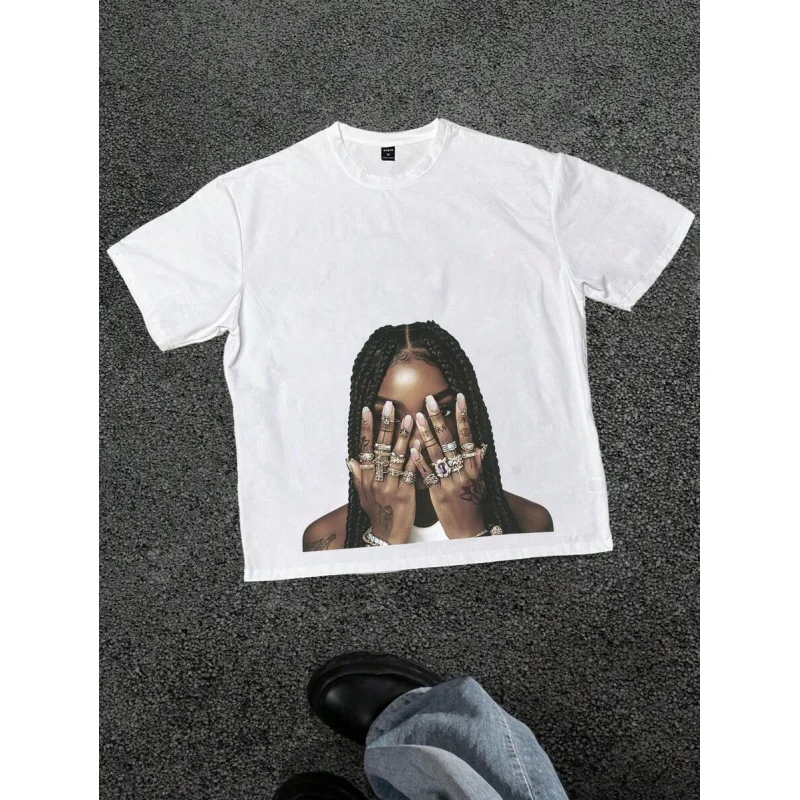 

T Shirts Man Designer Clothes Men's Street Wear Vintage Tshirts Korean Tops Summer Top Y2k Custom Tee Shirt Interesting T-shirt