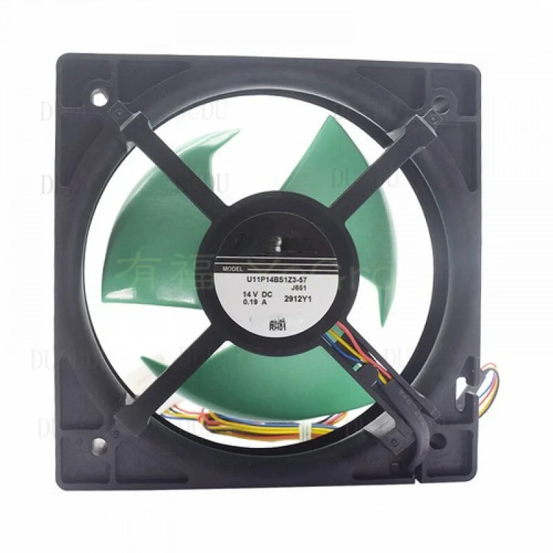 D D for  Inverter Silent Cooling Fan U11P14BS1Z3-57 14V 0.19A