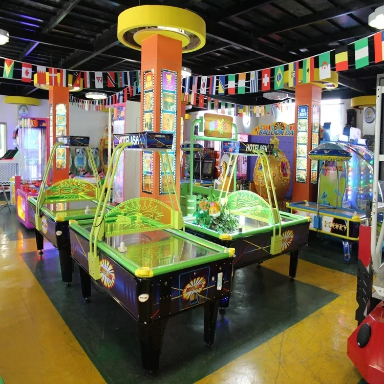 Hotselling Hot Flash Hockey Arcade  Coin Operated Game Machine|Amusement Park Arcade Electronic Ice Hockey Table For Sale