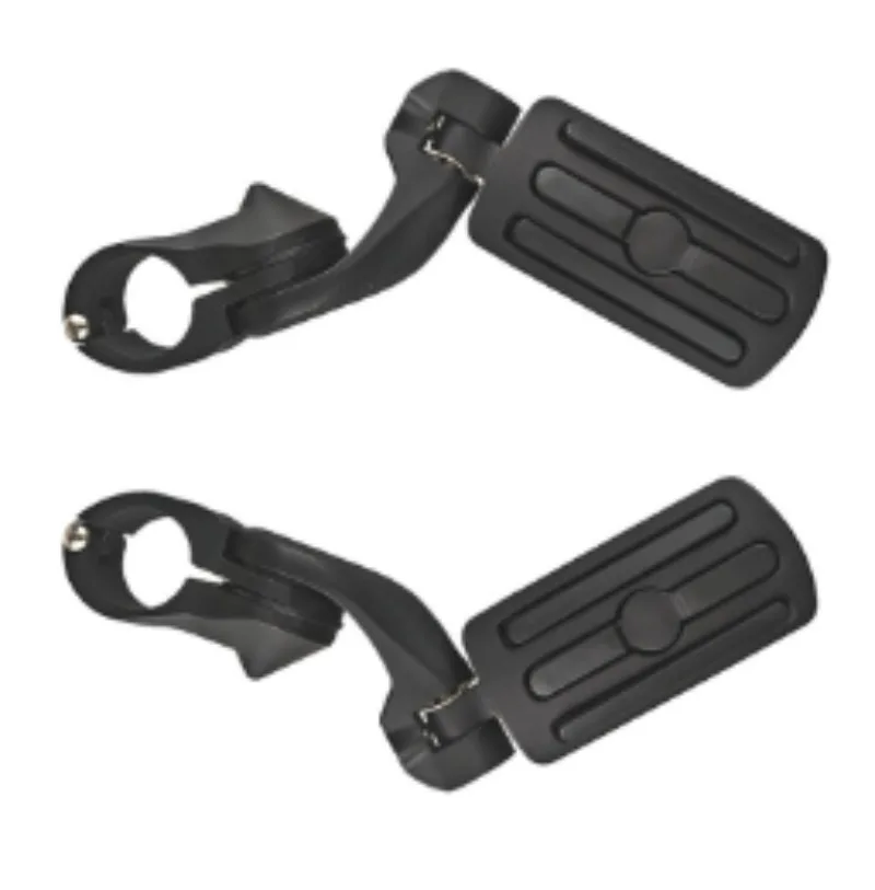 Suitable For Harley Motorcycle Electric Vehicles Universal Modified Guard Pedal, Modified Electroplating Short Vertical Pedal