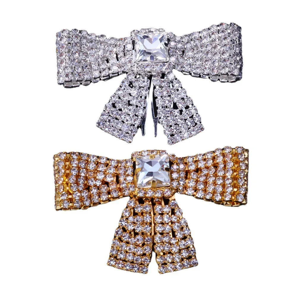 Bowknot Hairpins for Hair Women Luxury Y2k Cute Girls Dress Jewelry Braids Hair Accessories Kawaii Wedding Bridals Headwear Gift