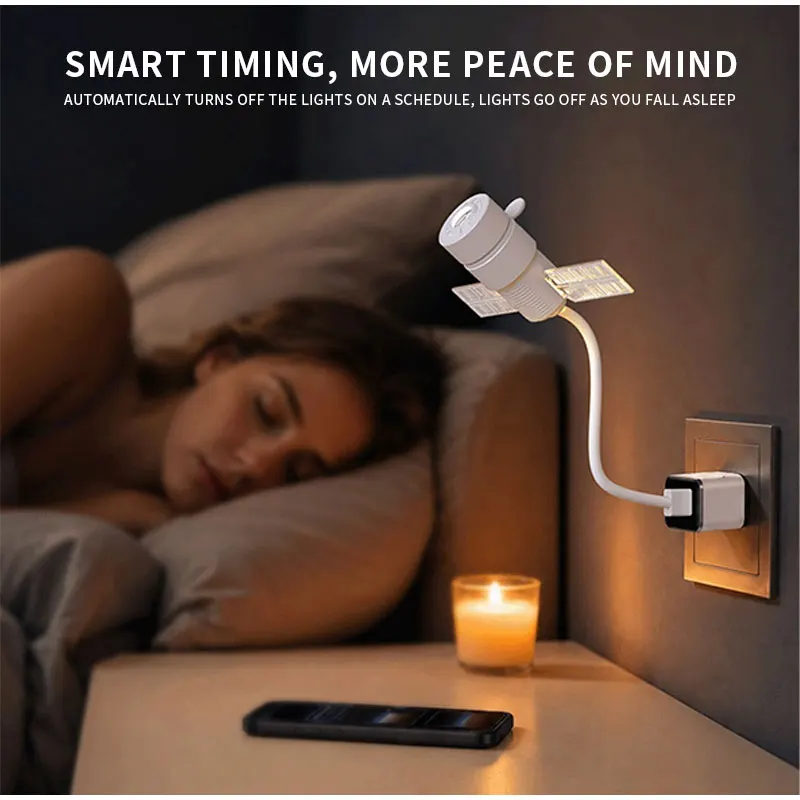 Satellite Shaped HD Star Projector & night light Plug and Play HD Dynamic Galaxy Projectors LED Night Light for Bedroom Ceiling