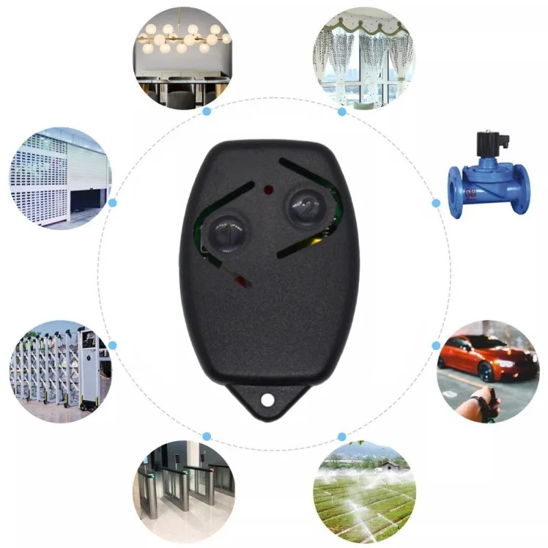 ROSSI Automatic Door Remote Control 433.92MHz Garage Door Opener Handheld Transmitter