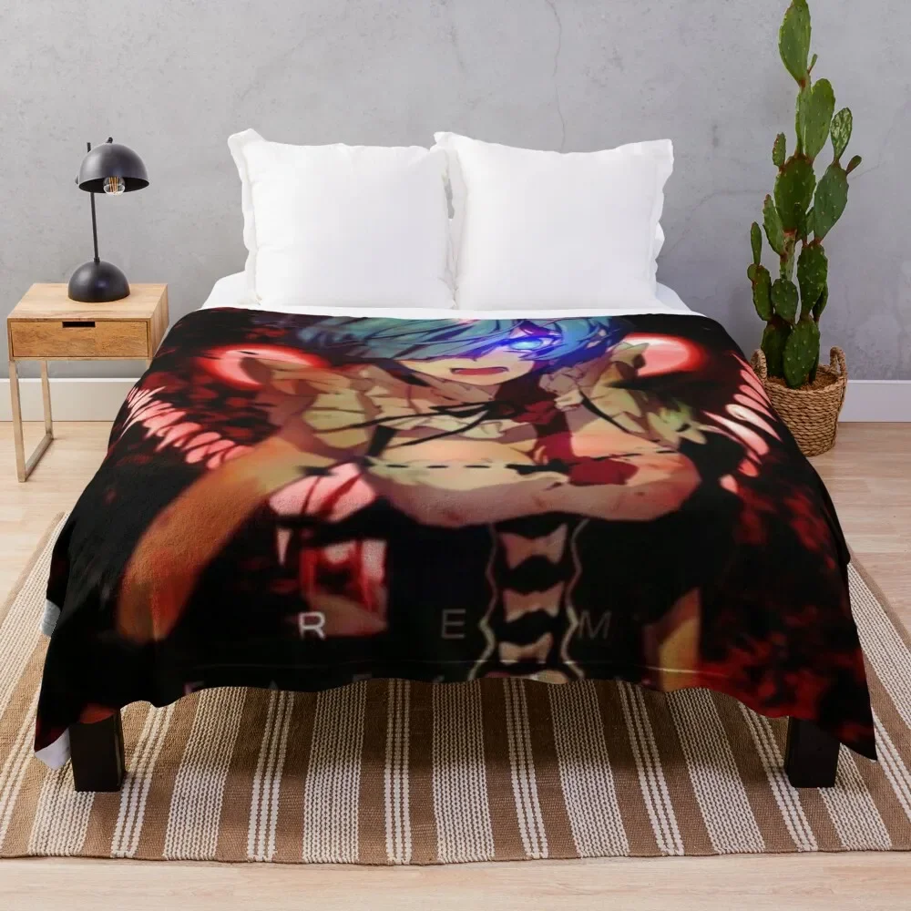 

rem Throw Blanket Men's Soft Warm Throw Blanket for Couch