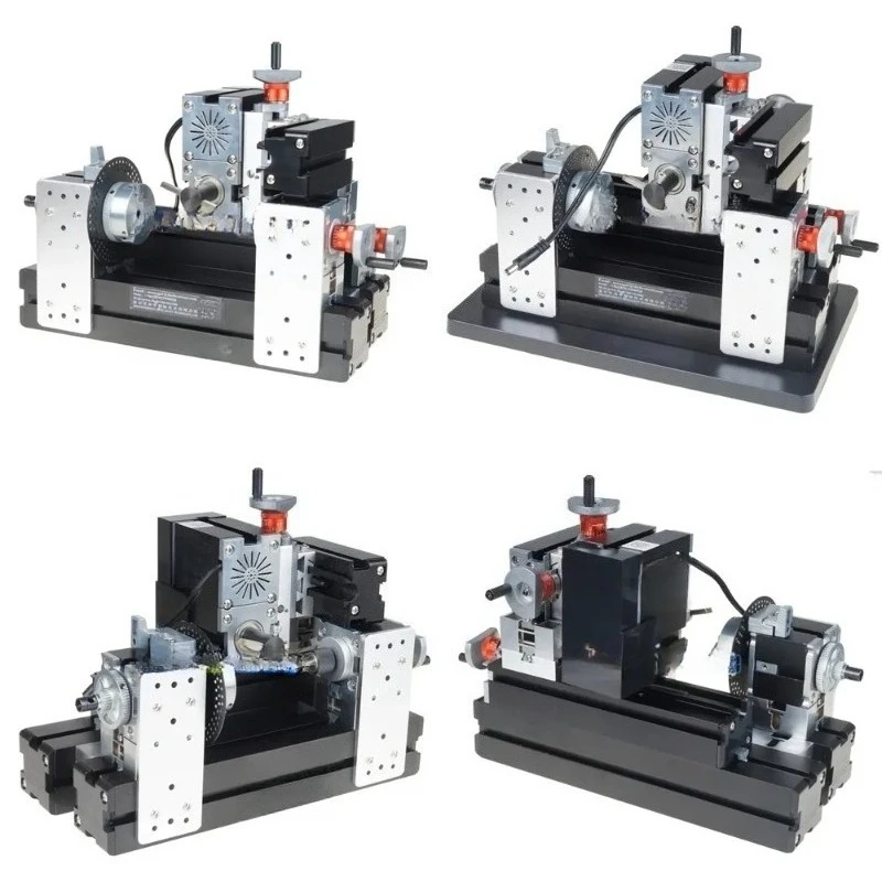 The First Tool 60W High Power Mini Metal Gear Milling Machine A TZ10002MZL 12000RPM with Dividing Plate and 50mm Chuck