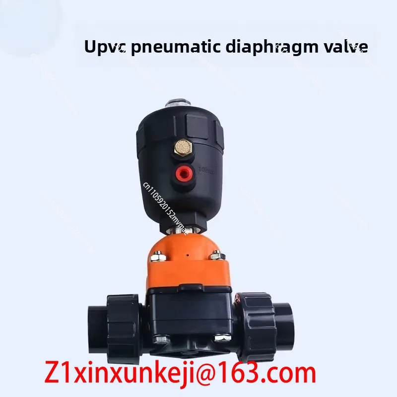 Double Acting Pneumatic Diaphragm Valve (G661X-6U): For UPVC, CPVC, PVDF, PPH Materials