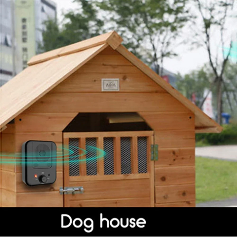 Ultrasonic Dog Repeller Anti Barking Device Dog Barking Control Devices Stop Barking Dog Devices Outdoor Bark Deterrent Silencer