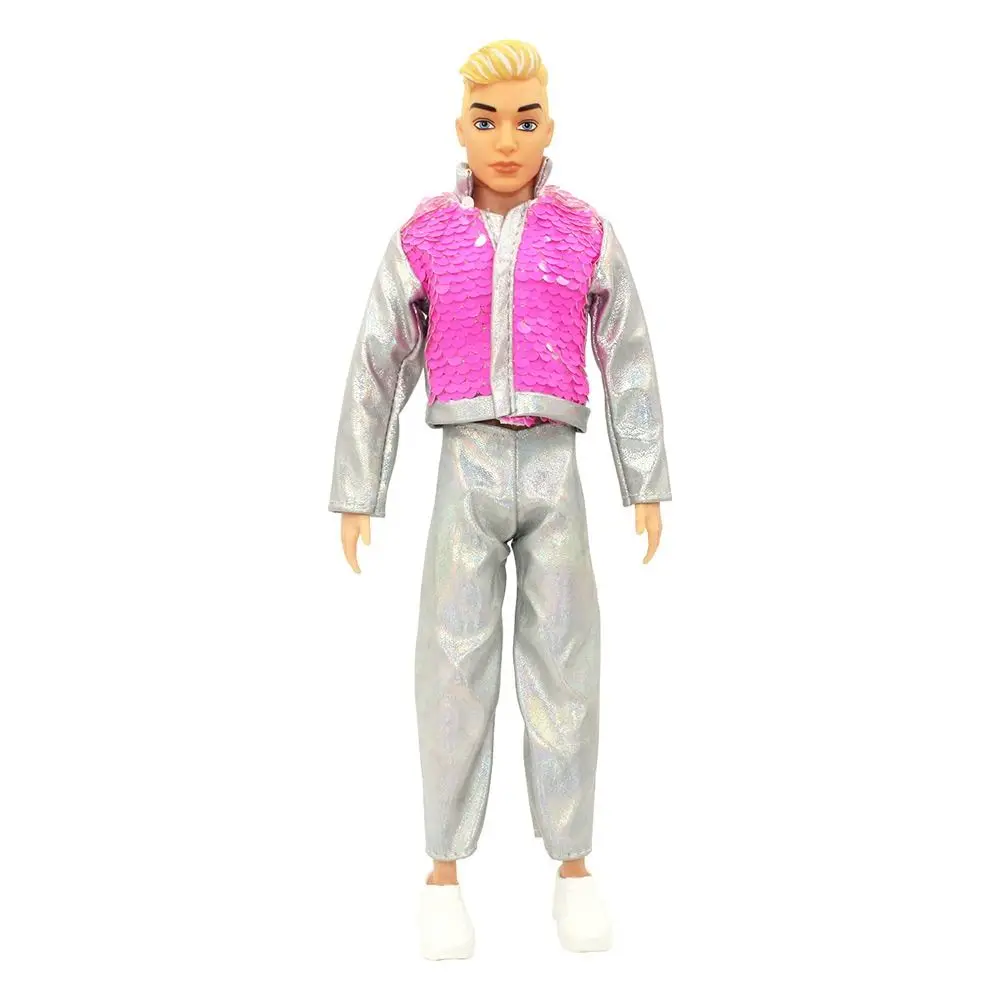 2024 Male Doll Clothing New Fashion 6 Colors Handmade Clothes Set Male Doll Accessories 30CM Doll