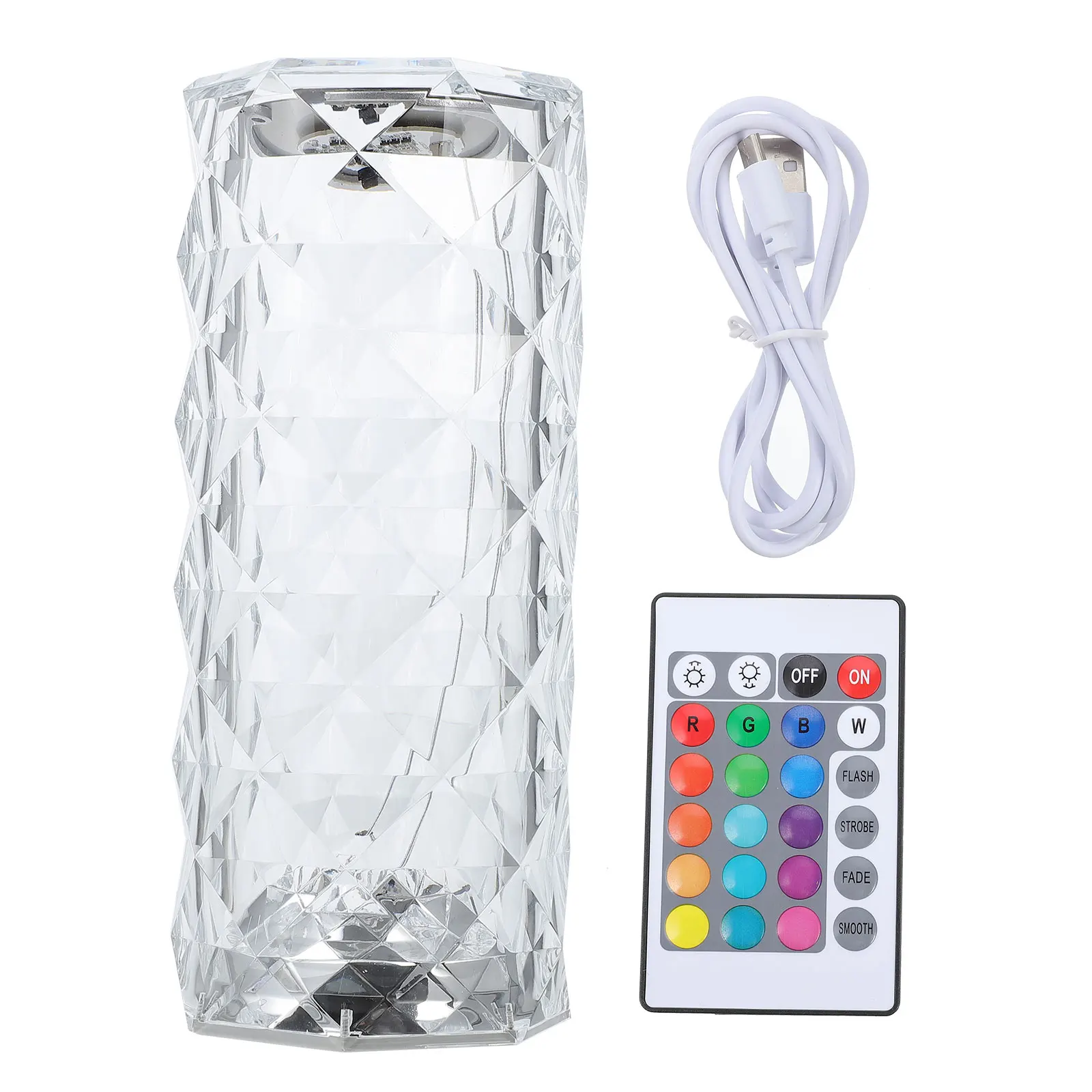

Acrylic Touch Table Lamp Crystal Desk Light Bedroom Decor Night St Home Fashion Modern Reading Lamp Gentle Glow