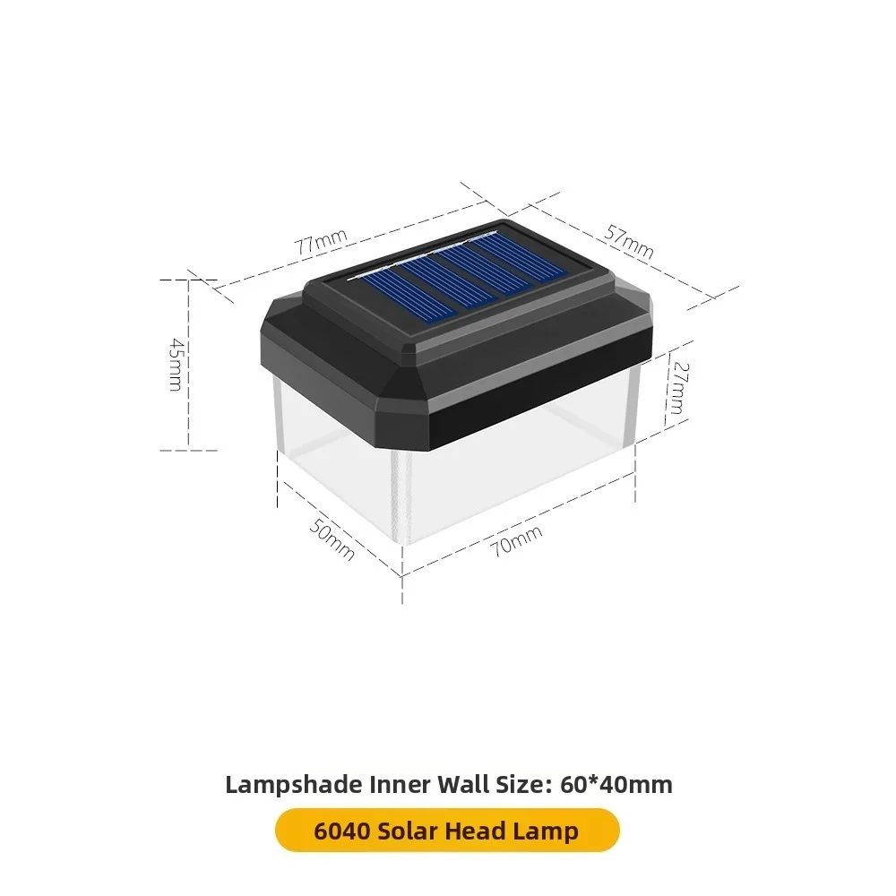 IP65 Waterproof Solar LED Post Cap Light Solar Powered Post Cap Design Deck Lighting LED Light Outdoor Use Landscape Lighting