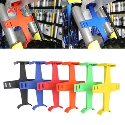 Motorcycle Universal Fork Support Brace For KTM Honda Suzuki Yamaha SX XC EXC EXCF CR CRF YZ YZF WR WRF KX KXF RM RMZ 250 450