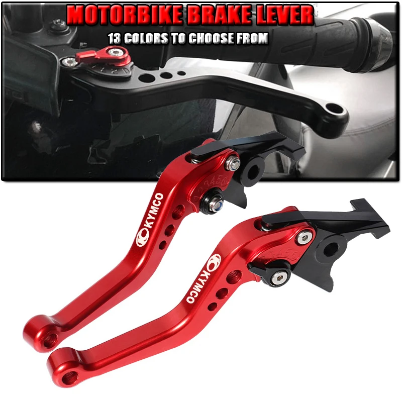 

For KYMCO DownTown 350 300i Xciting 250 CK250T 300 CK300T ABS 400 500RI S400 K-XCT 300 NIKITA 200/300 short Brake Clutch Levers