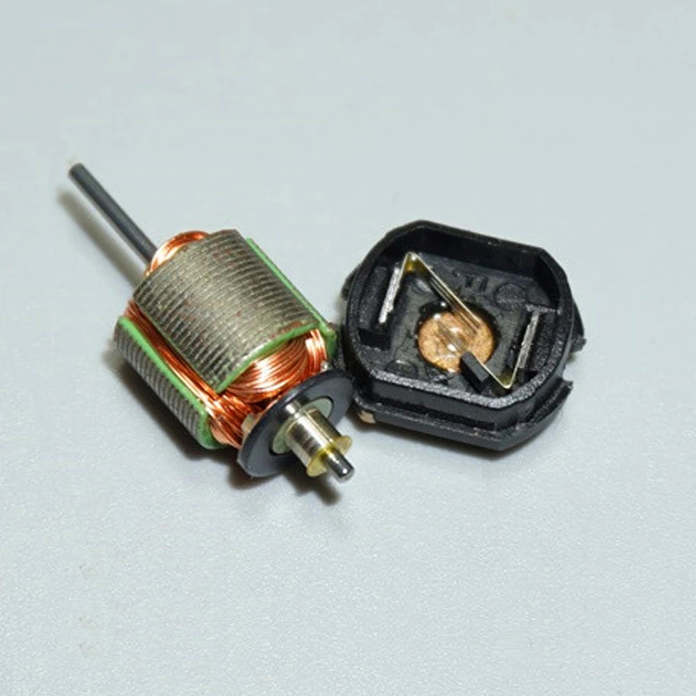 For Model Car Toy N20-19055 Miniature High Speed Motor 1.5V-3.7V 31500 RPM Neodymium Strong Magnetic Motor Shaft Diameter 1MM