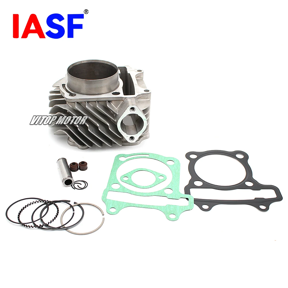 For GY6 B 1P63QML 170cc 180cc 200cc 62.5mm Bore Cylinder Kit Go Kart ATV Quad 4 Wheeler