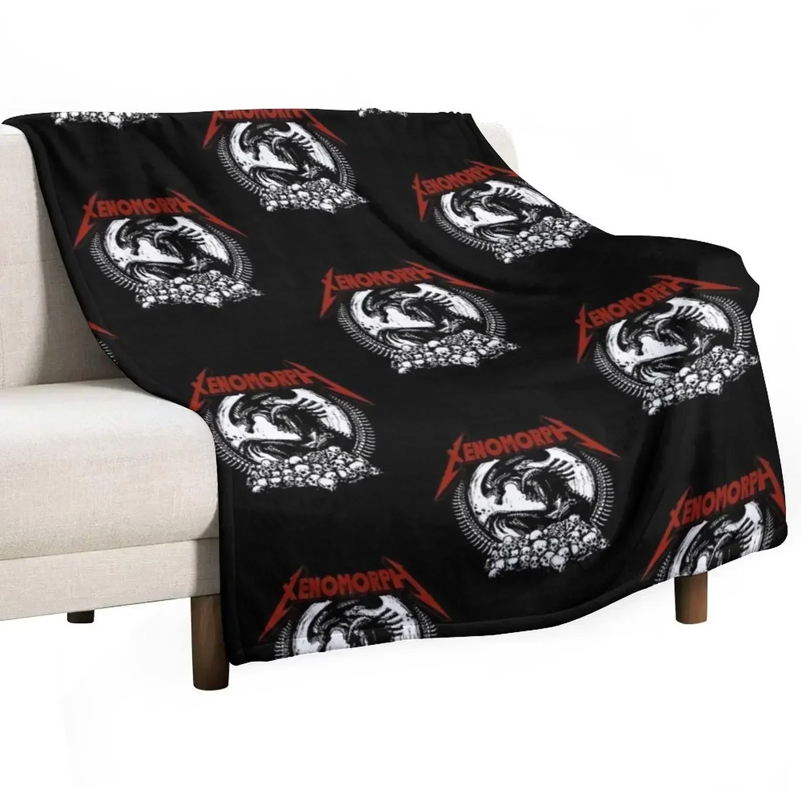 Xenomorph Alien Metal Throw Blanket Multi-Purpose Soft warm winter Cute Blankets