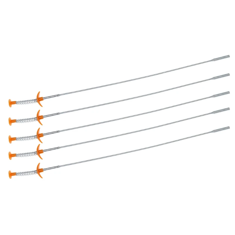 Artiglio flessibile a portata lunga Pick Up curva stretta Grabber Tool impugnatura a molla 60cm U1JB