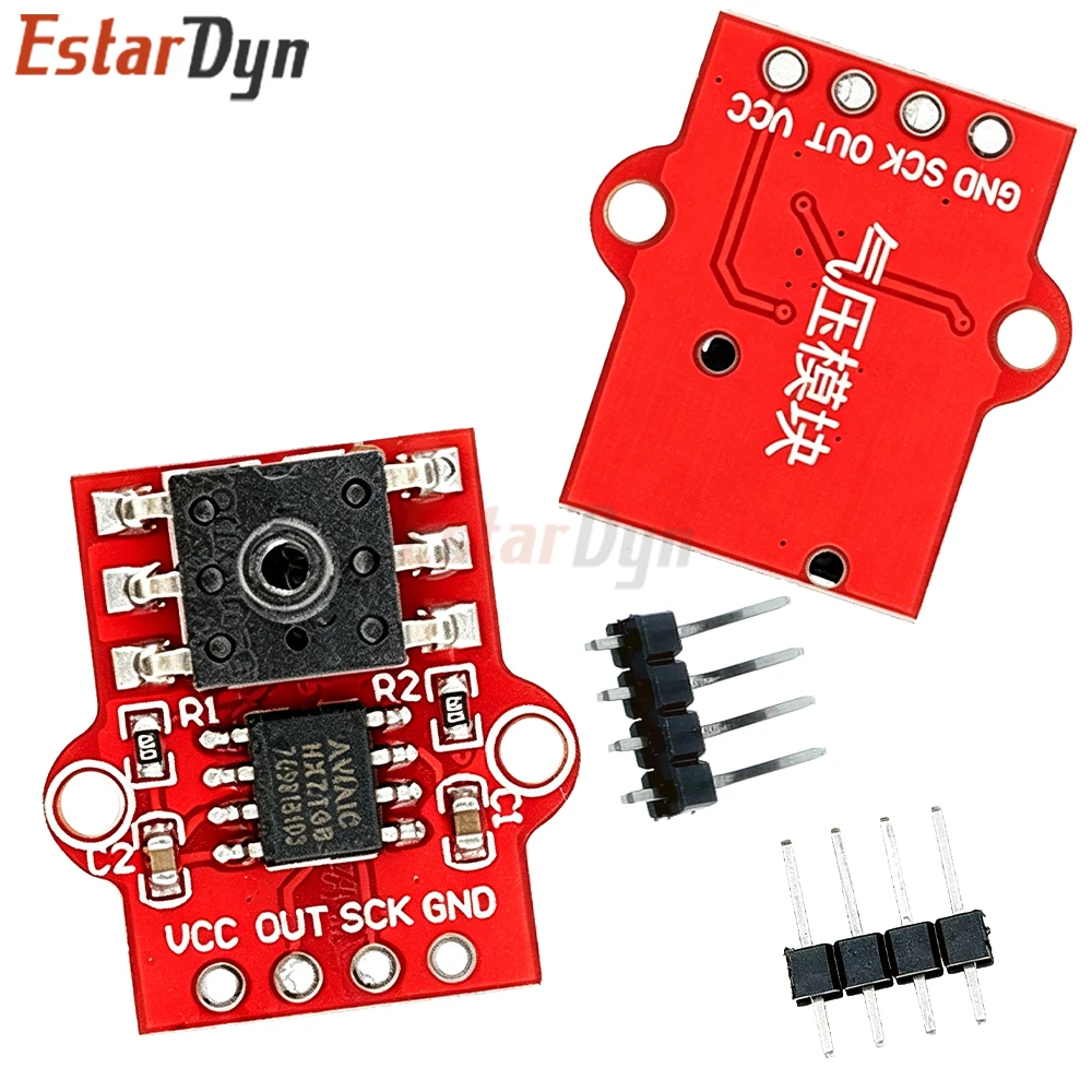 

High Precision HX710B Pressure Sensor Module, 24-bit ADC Water Level Measuring Transducer for ESP32 DIY