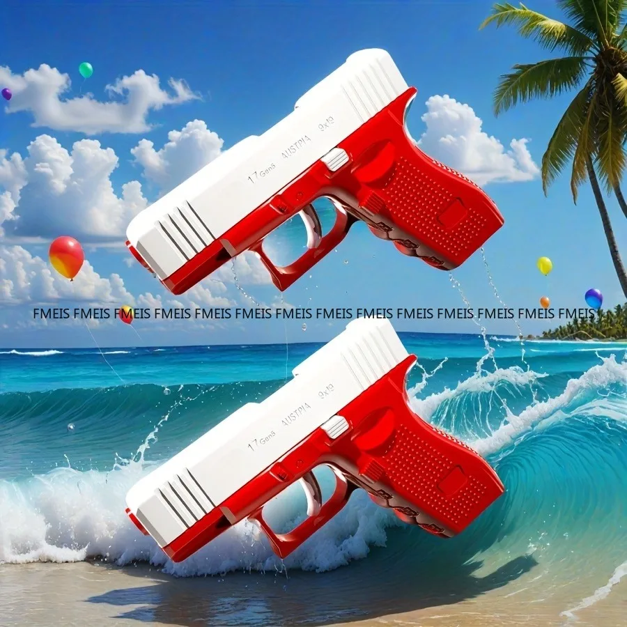 FMEIS 2pcs Durable ABS Water Guns for Youngsters - Outdoor & Indoor Water Play Toys Perfect for Pool Parties Playful Pool Toys