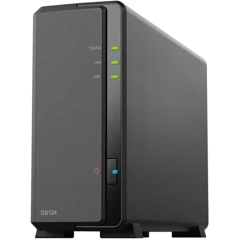1-Bay Single Disk Station Diskless NAS Storage Server for Home and Business