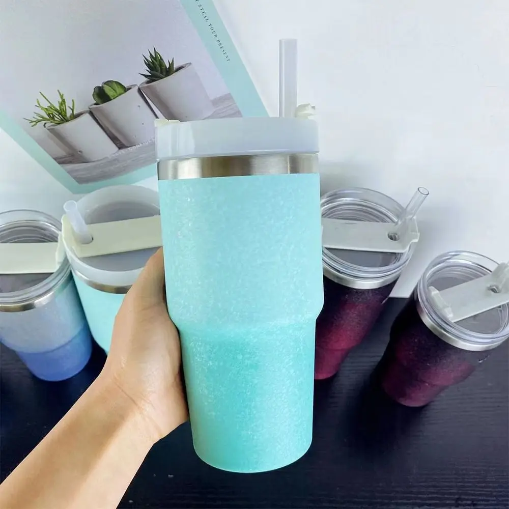 1Pcs Replacement Bottle Cover Splash Spill Proof Multicolor Cup Cap 20/30oz 591/890ml Themos Plastic Lids for /Tyeso 20/30oz
