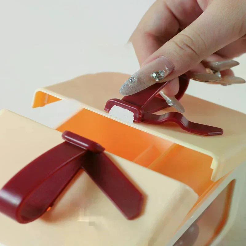 

Bowknot Lipstick Storage Box Dressing Table Cosmetics Storage Box Dormitory Lip Glaze Nail Polish Dustproof Exquisite With Cover