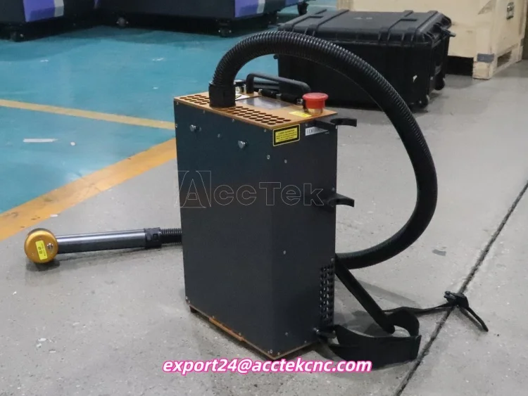 Hot Sale Laser Rust Removal Machine Mini Laser Cleaning Machine Backpack Pulse Laser Cleaning Machine 100w 200w 300w Available