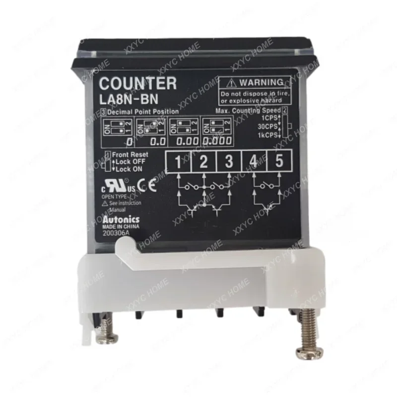 Autonics LA8N-BN LA8N-BF Authentic Original Count Relay Built-in lithium battery Small Digital Electronic Counter