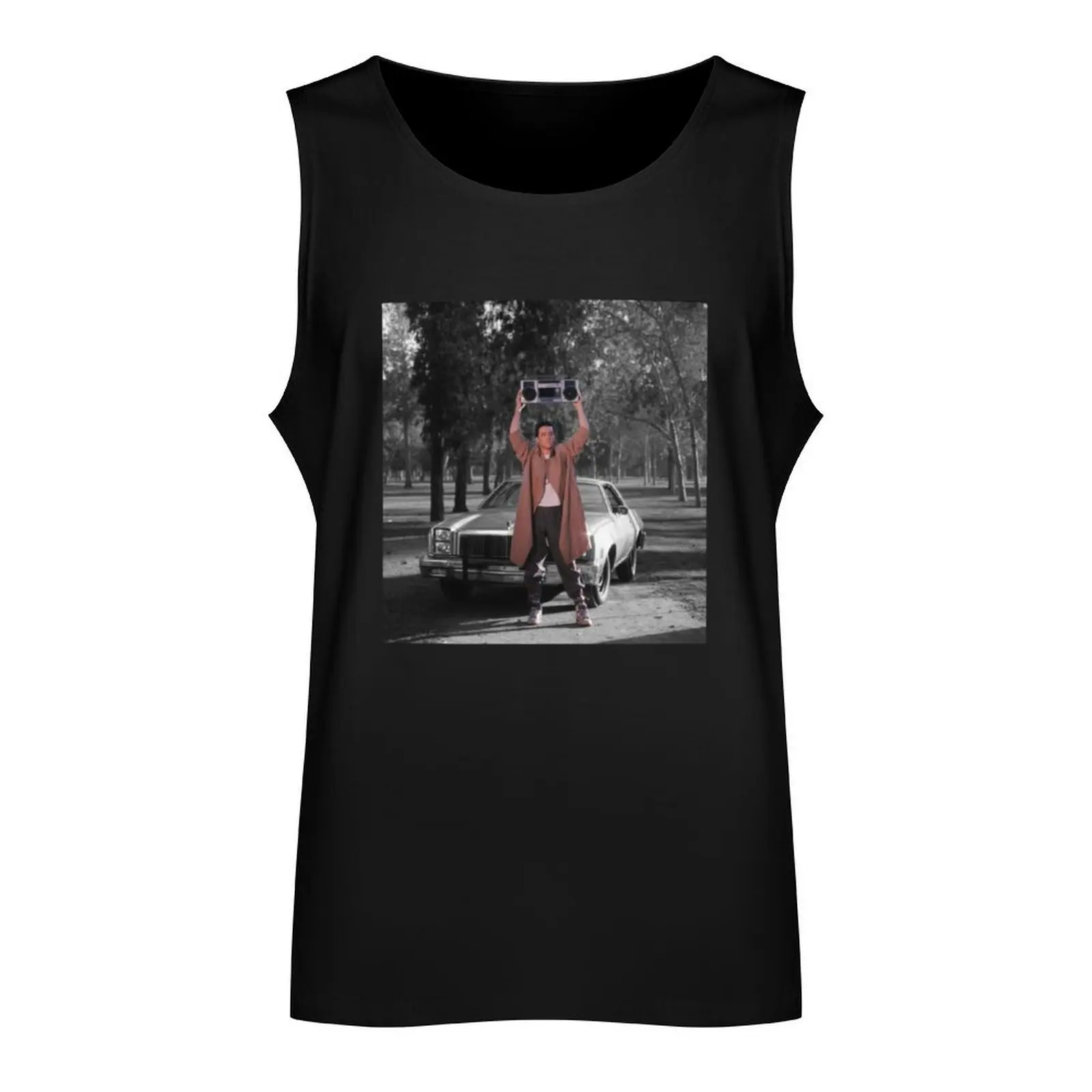 Say Anything - Lloyd Dobler Boombox Tank Top man vest t-shirt gym man vest men Men's tops