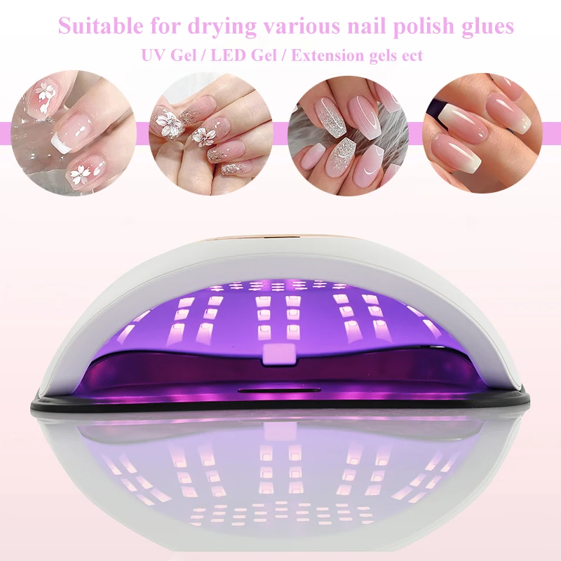 69LEDs Professional Nail Dryer UV LED Lamp for Nails Gel Polish Dryer Light Salon Home Nail Art Accessories Curing Gel Toe Nails