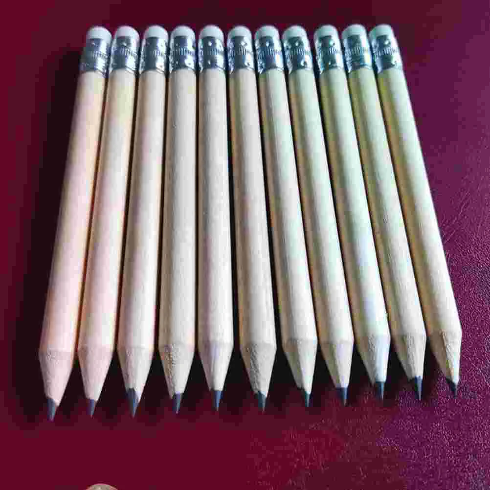 60 Pcs Short Pencil Lightweight Pencils Writing Small Golf Basswood Bulk Affordable Practical