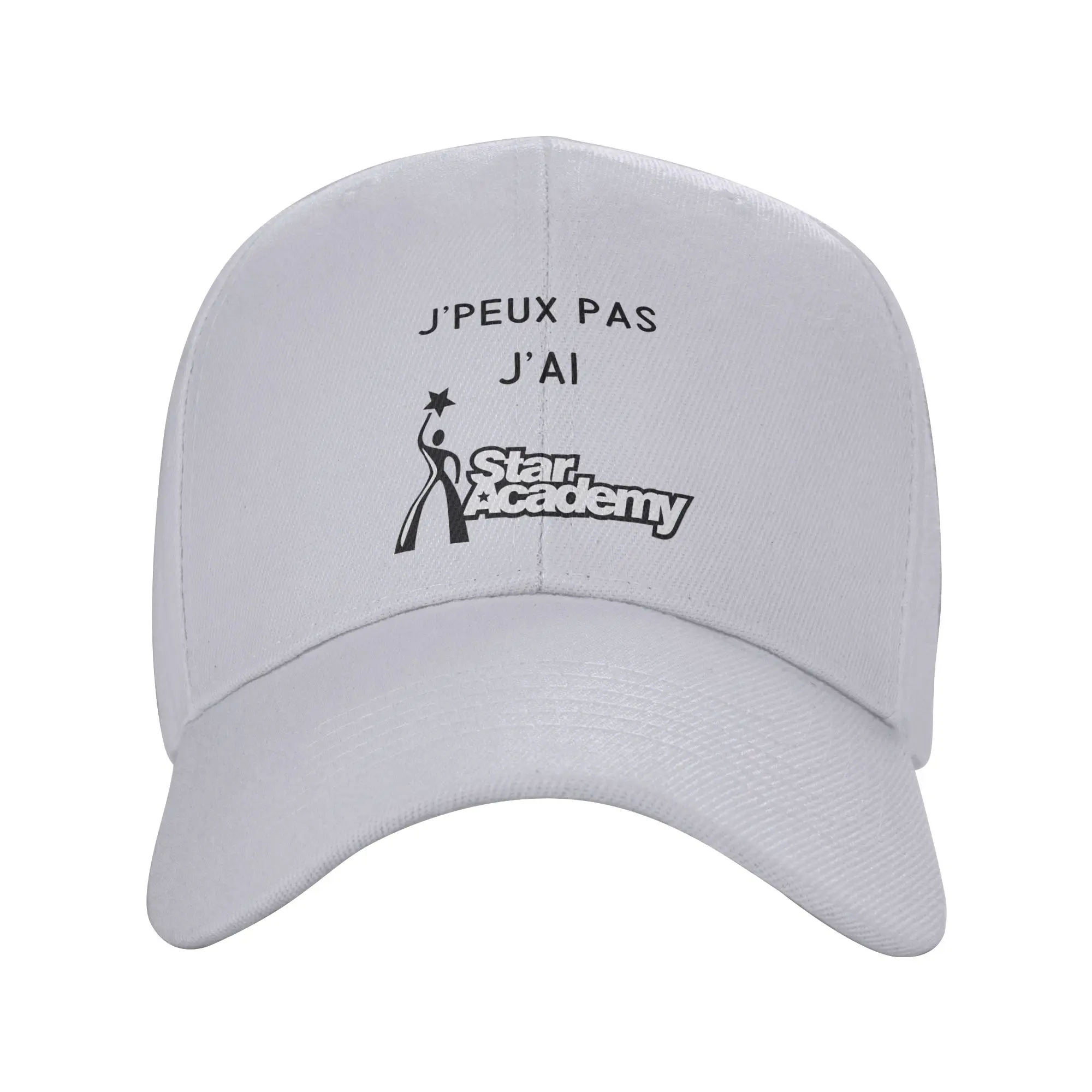 I can t I have star academy Trendy Baseball Cap Commuting Plastic Buckle Headwear