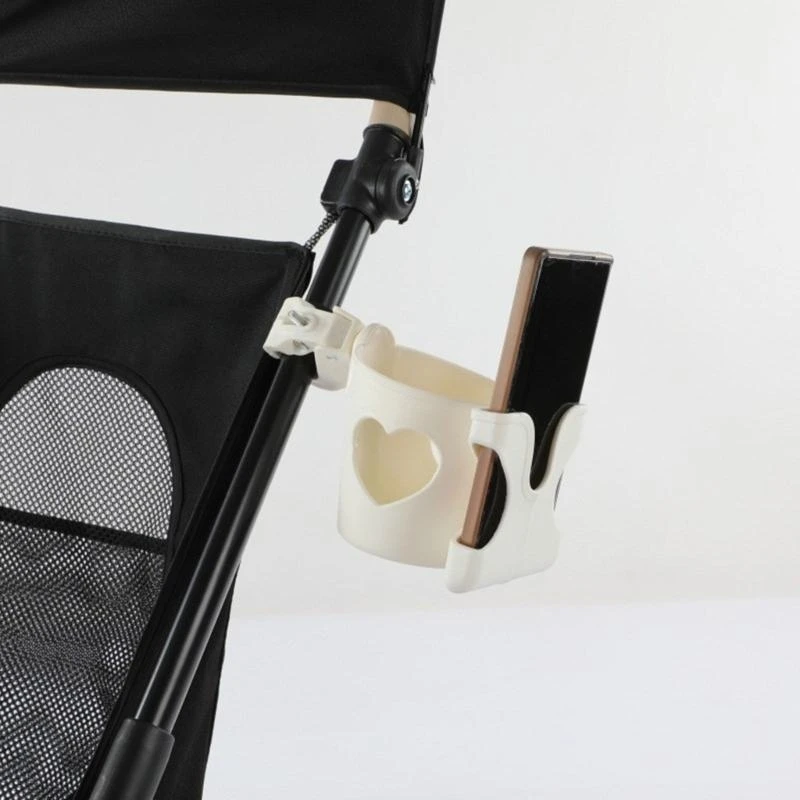 حامل تخزين المشروبات لعربات الأطفال J15U، يدعم الهاتف لسهولة السفر
