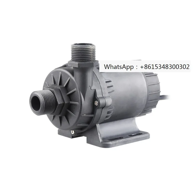 Brushless DC wa-ter pu-mp DC12V 24v chil-ler water su-pply co-oling fou-ntain agricultural irrigation