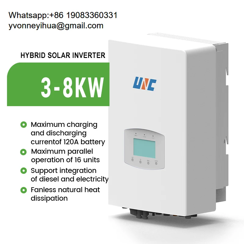 

Home Solar Grid-connected System With MPPT Charging Controller And 6KW High-frequency Hybrid Solar Inverter
