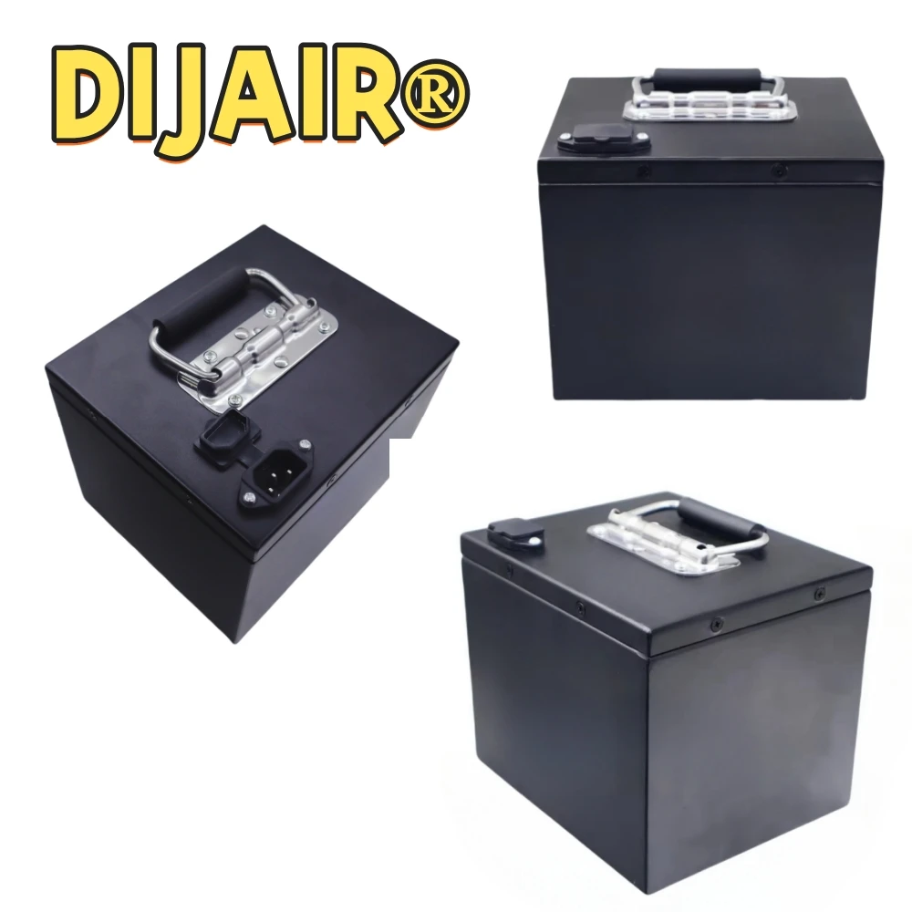 Воздушная экспресс-доставка, 72 В, 40 Ач, литиевая батарея 18650, достаточной емкости, высокая мощность, металлический корпус, подходит для 250-3000 Вт.