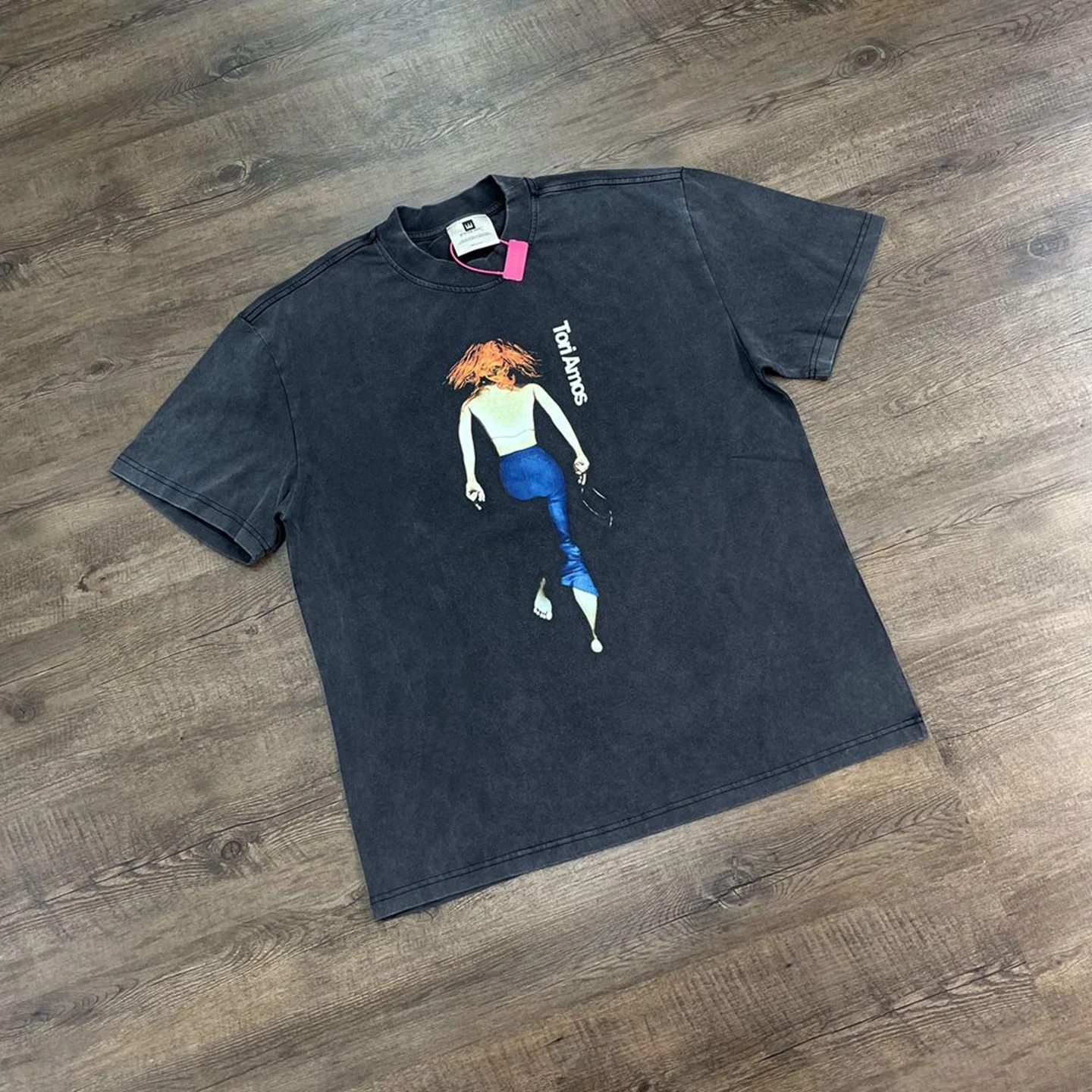 

Yao Fashion Retro Vintage Streetwear Washed Old Casual Loose Graphics 100% Cotton Tee Band Punk Oversize T Shirt For Men Unisex