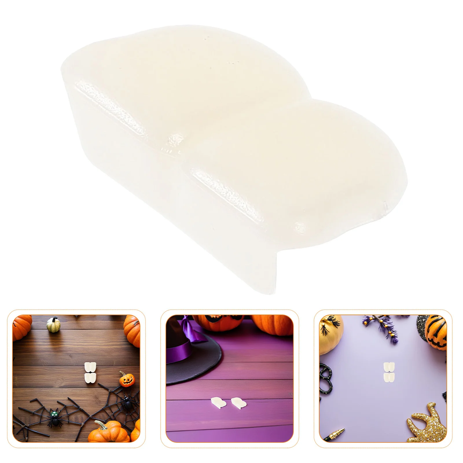 

5Pcs Fake Teeth Halloween Clown Costume Accessories Men Women Cosplay Party Props Buck Teeth Fake