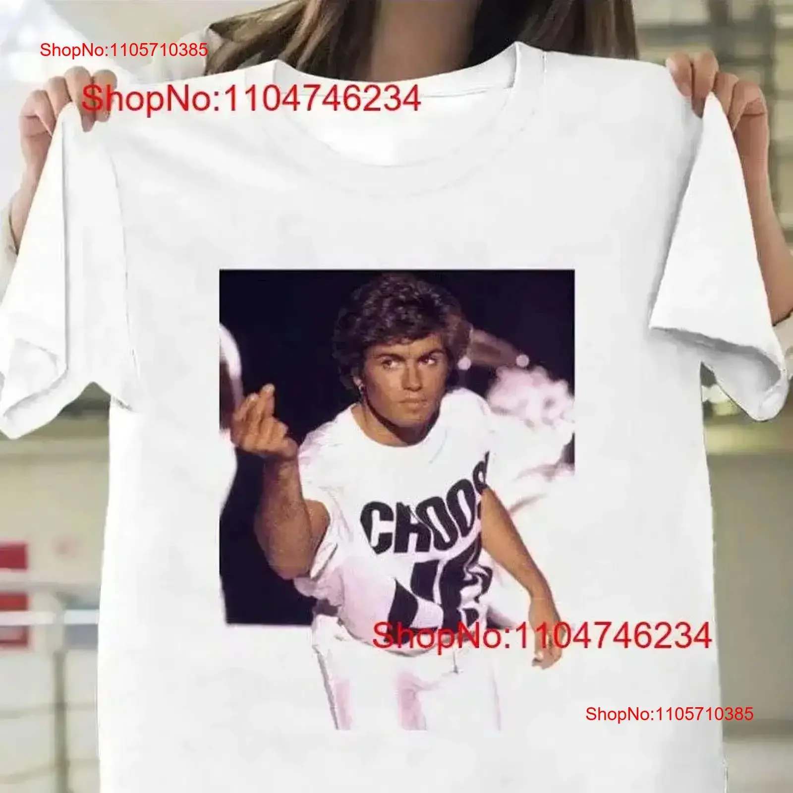 George Michael Vintage T Shirt Great For Any Occasion Fans Washed Breathable Soft Slightly Stretched designer clothes vintage
