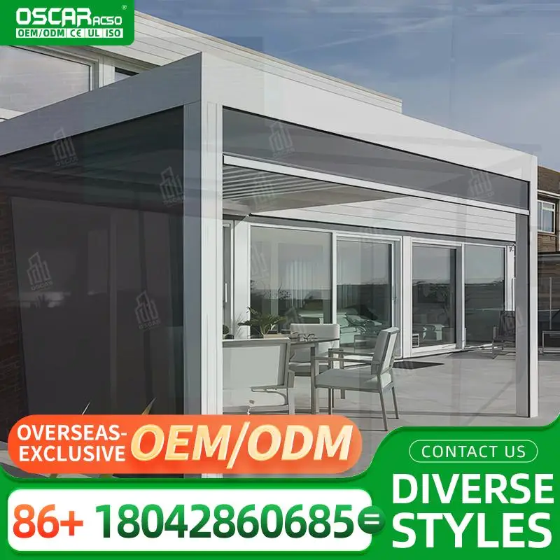 سهلة التركيب صديقة للبيئة ضد الرياح 95% كتلة الأشعة فوق البنفسجية الحديثة دليل الكهربائية سستة في الهواء الطلق ظلال الأسطوانة الأفقية للفناء B