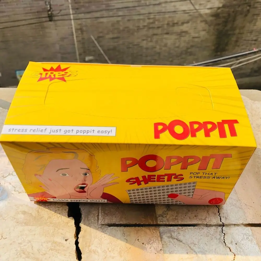 Bubble Paper Film Mini Bubble Wrap Transparent Circular Bubble Bubble Pumping Paper Press Pinch Burst Poppit Stress Sheets
