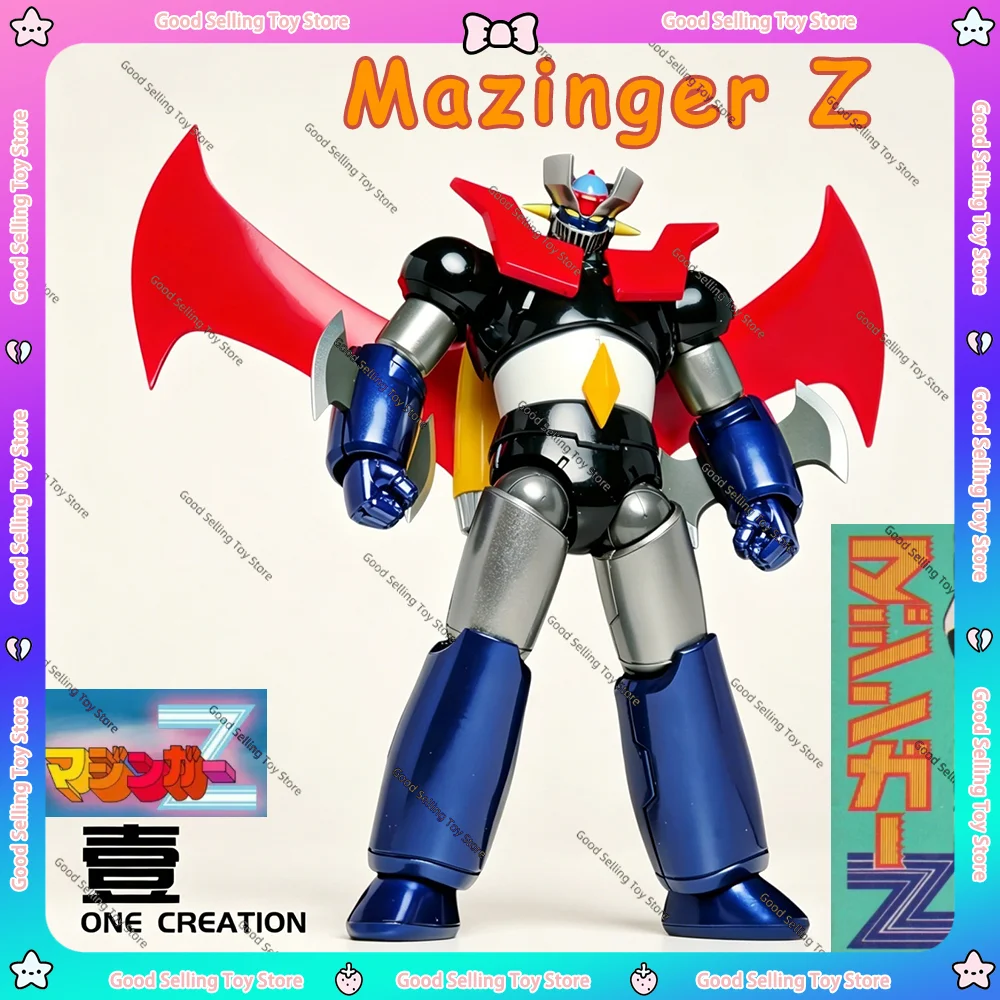 

One Creation Mazinger Z Action Figure Metal Alloy Robot Non Scale 170mm Anime Mecha Movable Finished Model Toy Collectible Gift