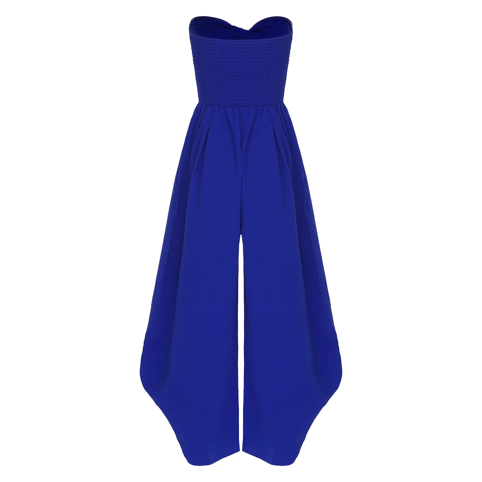 Combinaison de fête chic pour femmes, avec nœud réglable sur le devant et barboteuse confortable et coupe ample, idéale pour les célébrations de vacances