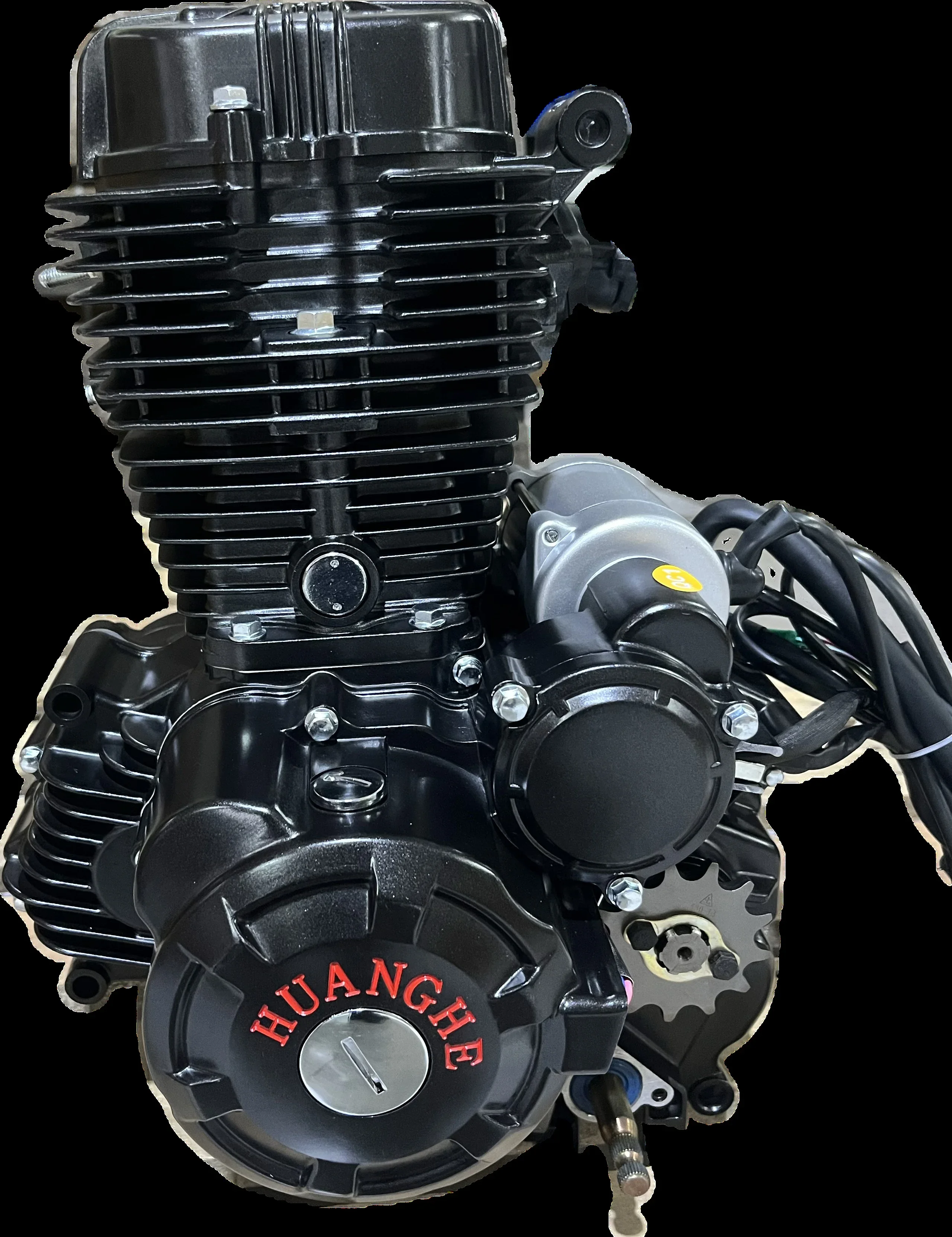 Picture 4: Hot Selling 250CC Motorcycle Engine Assembled Air Cooling With Balanced Shaft 5 Gear